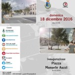 Invito inaugurazione Piazza Auzzi